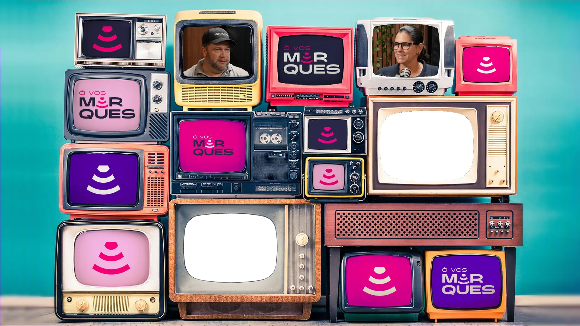 À vos MARQUES - Wall of TVs